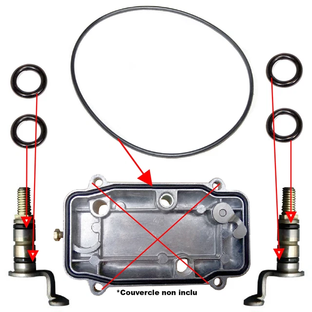 thumbnail image 2 of Partsline Injection Pump Cover Gasket & Accelerator Shaft Seal Kit For Lucas Rotodiesel Delphi – Fits Peugeot 2 of 2