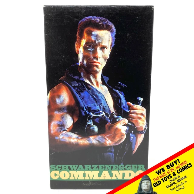 COMMANDO (VHS, 1985) Arnold Schwarzenegger, Rae Dawn Chong FOX Video £4 ...