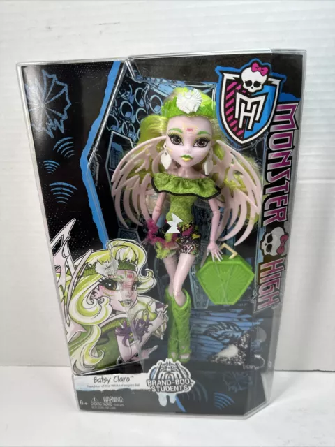 Muñeca Monster High Brand-Boo Students Batsy Claro Nueva en caja