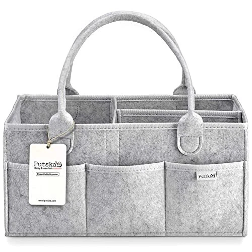 Baby Diaper Caddy Organizer Nursery Basket - A Baby basket gift registry for ...