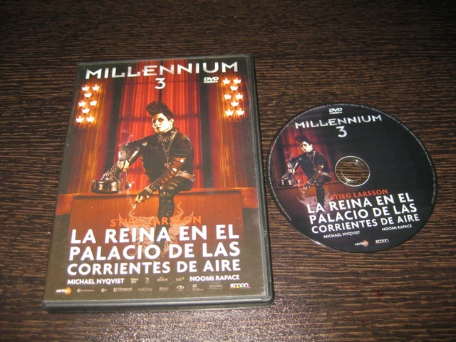 LA REINE DANS Le Palais Des Courants D'Air DVD Michael Nyqvist Noomi