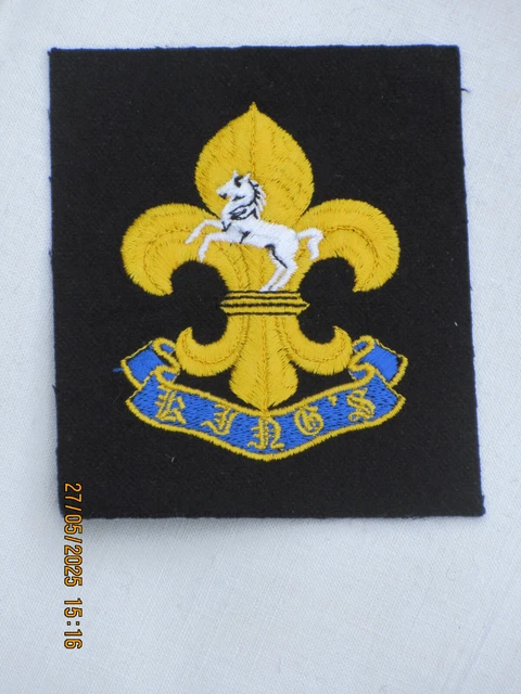 Insigne De Blazer Royal Corps Of Transport RCOT – Broderie Fil D'or – Neuf