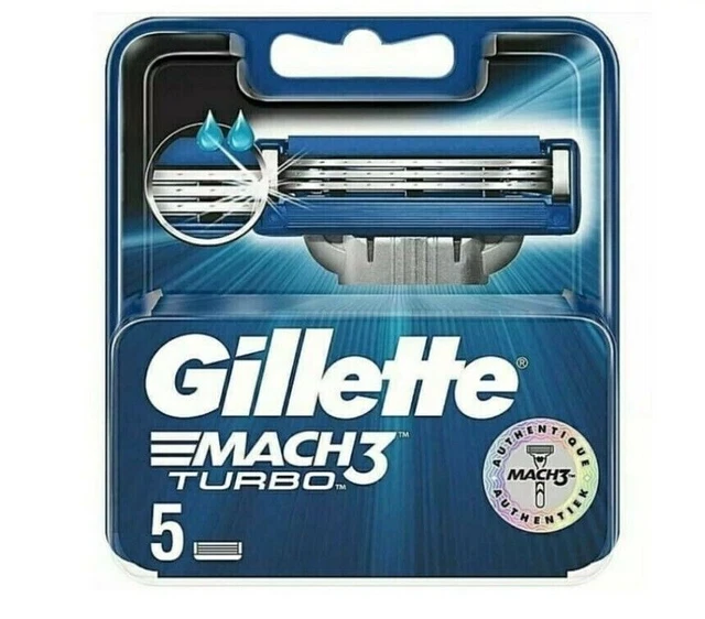 Pack Rasoir Gillette Monobloc Vintage + Lame Silver Platine - Angleterre - Neuf Boîte D'origine