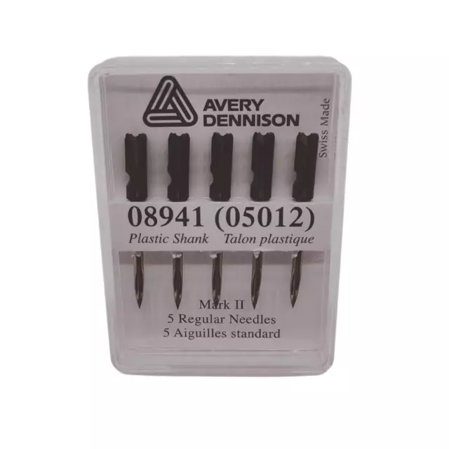 5 X Avery Dennison Mark 2 Standard Tagging Gun Needles Mk II