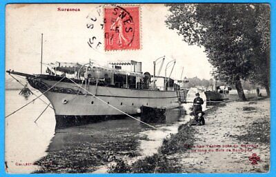 Cpa 92 Suresnes - Les Yachts Pres Du Barrage Le Long Du Bois De Boulogne