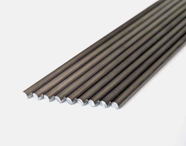 thumbnail image 2 of Bright Mild Steel Round Bar Rod – 5mm To 50mm Diameter, Various Lengths, Billet Spacer, New 2 of 6