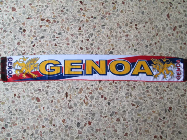 d16 sciarpa GENOA FC football club calcio scarf bufanda echarpe italia italy