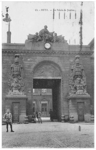 Dep 57 Metz Le Palais De Justice