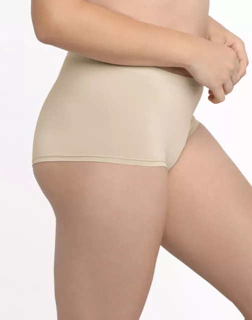 Maidenform Boyshort Panties Barely There Underwear Smooth Microfiber Stretch 3