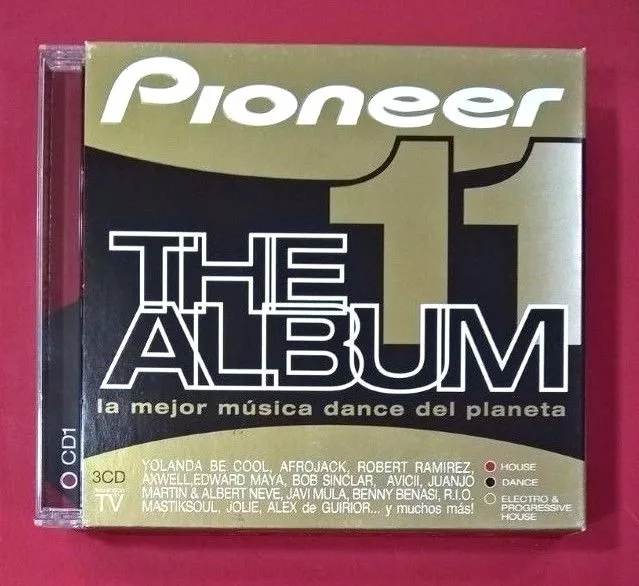 Pioneer The Album Vol. 11 - 3 CDs - USADO - MUY BUEN ESTADO