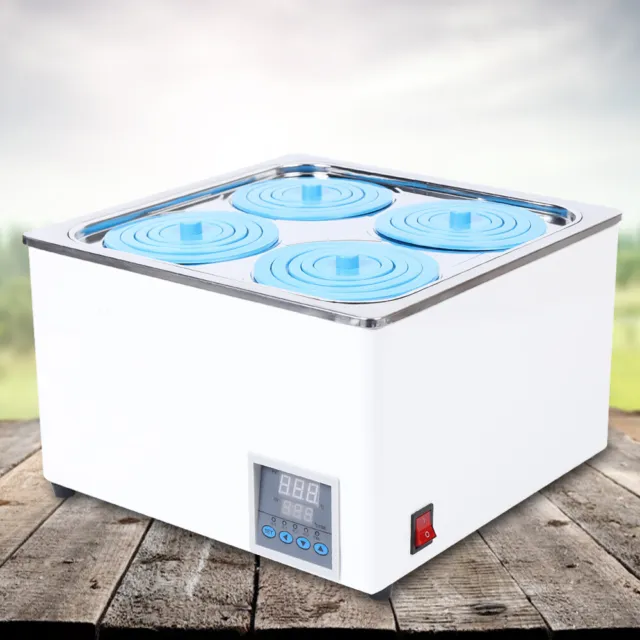 Lab Water Bath Heater Laboratory Equipment Digital Thermostatic Water Bath 4*3L
