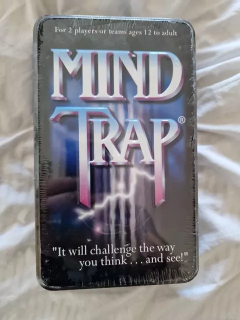 Mind Trap Puzzle Games Card Set - Paul Lamond, AGE 12+  New / SEALED