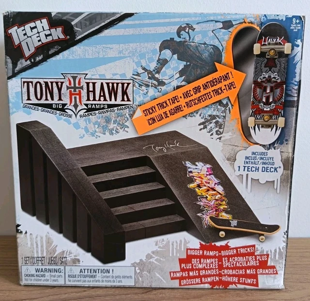 TECH DECK TONY Hawk Big Ramps Ramp And Stairset No Skateboard