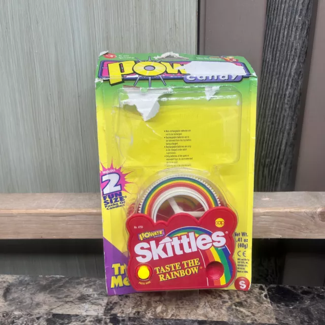 CAP Power Candy Skittles Dispenser Vintage Advertising NEW SEALED