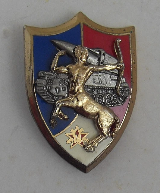 ANCIEN INSIGNE MILITAIRE 54 ème REGIMENT D'ARTILLERIE en DRAGO G2284