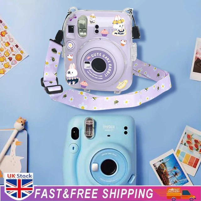 Crystal Camera Bag PC Protective Case Fashion Design for Fujifilm Instax Mini 12