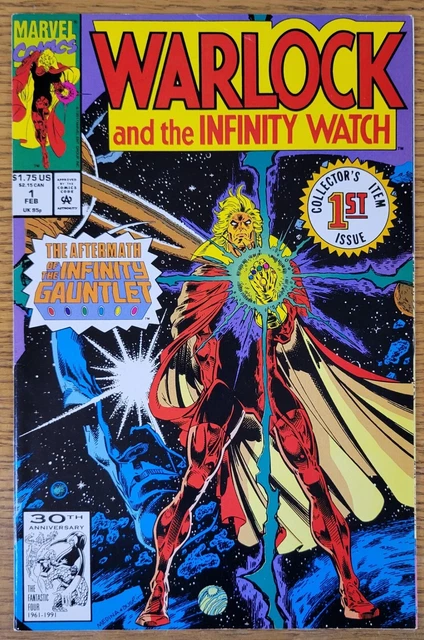 WARLOCK AND THE INFINITY WATCH #1 1st team app of Infinity Watch Marvel 1992