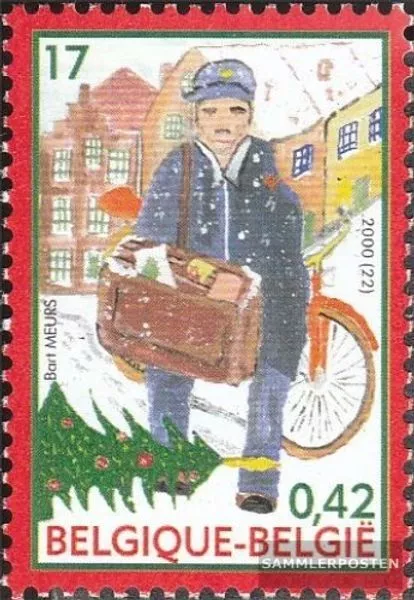 Belgien 2993 (kompl.Ausg.) postfrisch 2000 Weihnachten