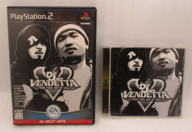 Def Jam Vendetta, Fight For NY PlayStation2 PS2 Used Japan Import EAGames  2Games