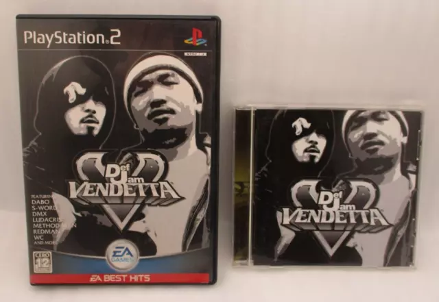 PS2 Sony Playstation 2 Def Jam: Vendetta Japanese