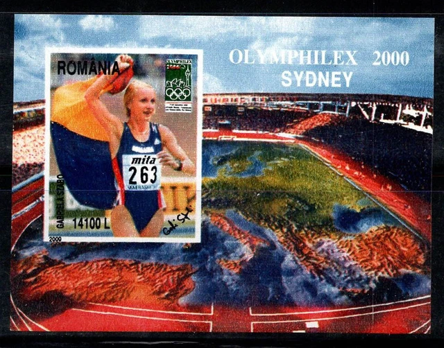 Rumänien 2000 Mi. Bl. 315 Block 100% Postfrisch OLYMPHILEX, Ausstellung