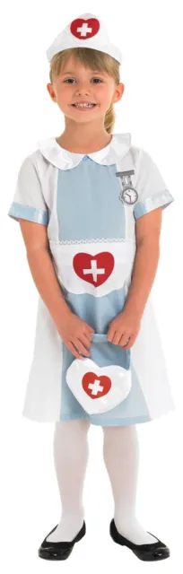 Rubie's Official Nurse Fancy Dress, Children Costume, 104 cm - Small 3/4 Years,