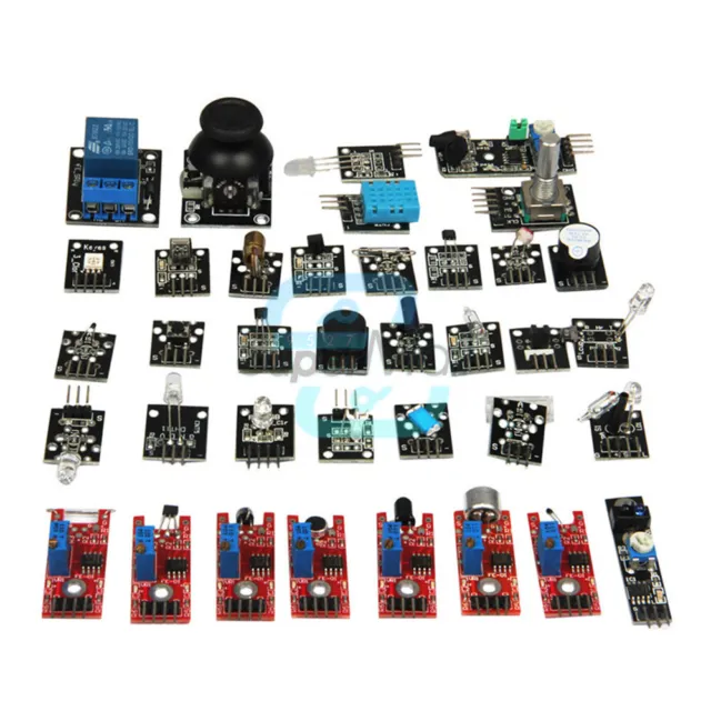 37 Sensor Ultimate 37 in 1 Sensor Modules Kit for Arduino MCU Education User