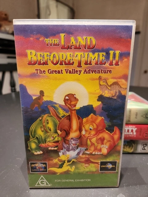 THE LAND BEFORE Time II: The Great Valley Adventure - VHS V28 EUR 12,13 - The Land Before Time Ii The Great Valley Adventure Vhs