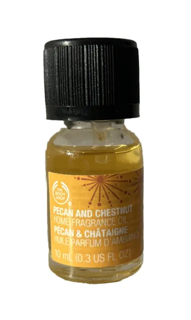 The Body Shop PECAN CHESTNUT Home Fragrance Oil 10 ml  Discontinued HTF 🌰