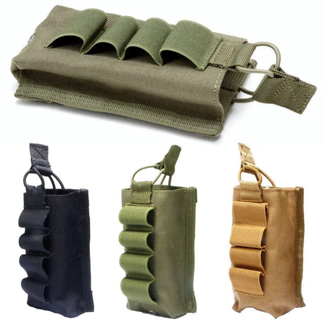 Tactical Vest Molle Pouch Pistol Magazine Hunting Bullet Bag Ammo Cartridge Pack