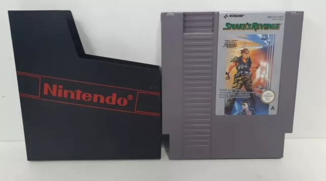 NES Snakes Revenge Spiel Patrone Nintendo Entertainment System