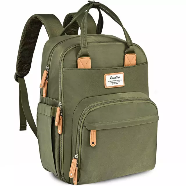 Diaper Bag Backpack, RUVALINO Multifunction Travel Back Pack Maternity Baby Chan