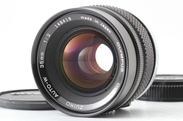 [ EXC+ 5] olympus 35mm F2 OM Système Mc Zuiko Auto-W Mf Objectif Reflex De Japon