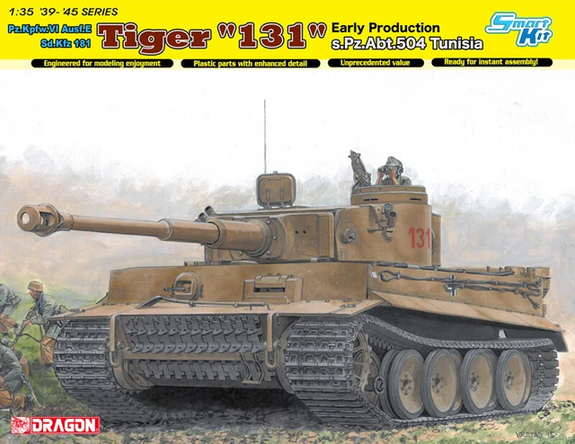 Char Tiger Tank Sd.Kfz.181 Au 1/50 Corgi - Édition Limitée SPzAbt 504, Boîte Neuve