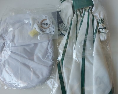 Franklin Mint Gone With The Wind Scarlett O'Hara Rhett Promise Green Outfit