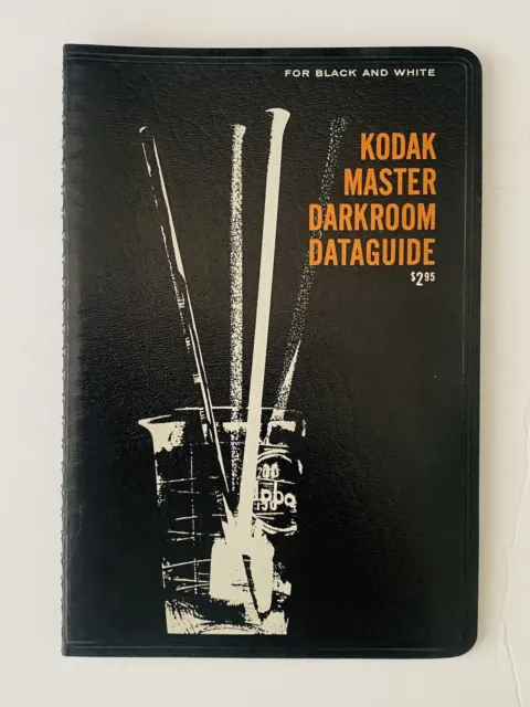 1963 Eastman Kodak Master Darkroom Dataguide Black & White Photography