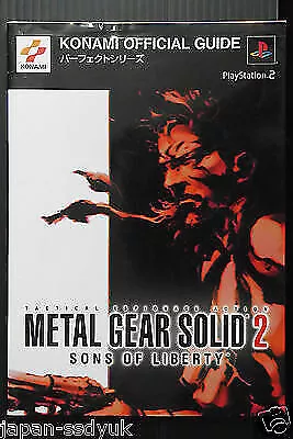 Metal Gear Solid 2 Sons of Liberty Guide parfait - JAPON