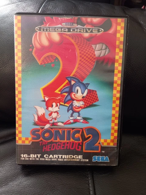 Sonic The Hedgehog 2 – Sega Mega Drive, 1992 – PAL, Complet, Très Bon état