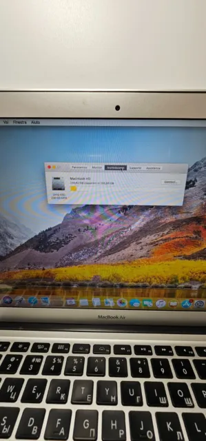 Apple Macbook Air A1369 Emc 2469 I5 1,7 4 Gb Ram Ssd 256 Usato In Ottimo Stato