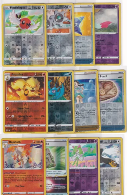 [LOT 20] Pokemon Silver Tempest Holo/Reverse Holo Arcanine [EX/NM] FR902