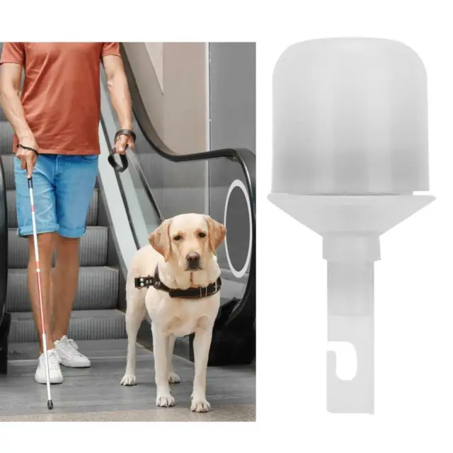 Punta de bastón eléctrico con accesorio de repuesto de luz para bastón ciego para caminar