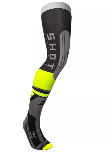 Calze Alte Moto Sotto Ginocchiere Shot Interceptor 2.0 Socks Long Tg 47/50