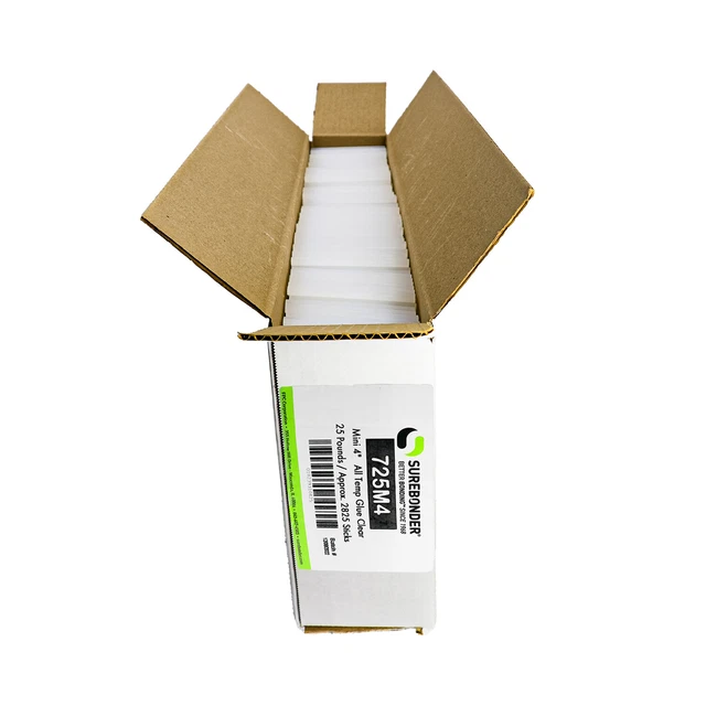 Surebonder 4" Mini Multi Temp All Purpose Hot Glue Stick - 25 LB