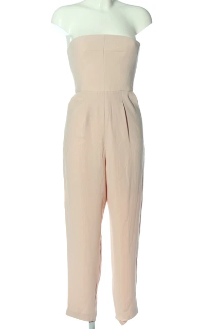 TOPSHOP tuta lunga donna taglia DE 36 crema elegante