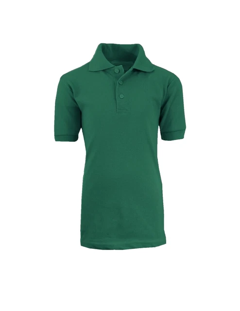 DDI 2290312 A+ School Uniform Polo Shirt - Hunter Green  2 X Case of 36