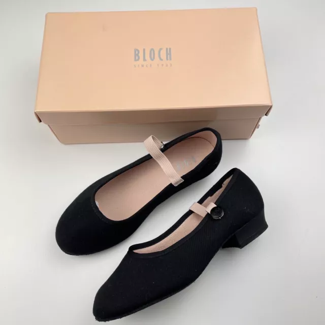 Bloch Accent Flat Character Dance Shoes. Black. Size 12. Excellent Condition.