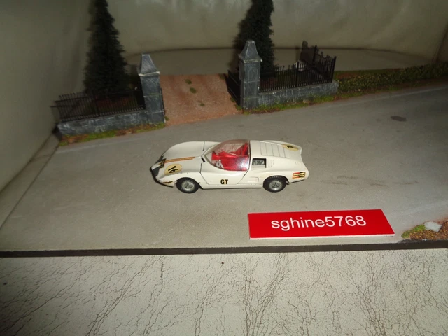 Ancienne Miniature Tekno 1/43 Opel Chevrolet Corvair Monza GT 1969 - Chromé - Occasion