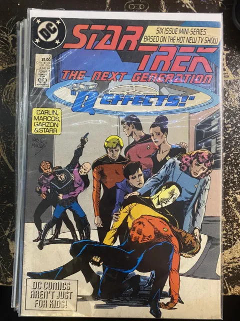 Star Trek - Q Effects #5 - The Next Generation - DC comic books