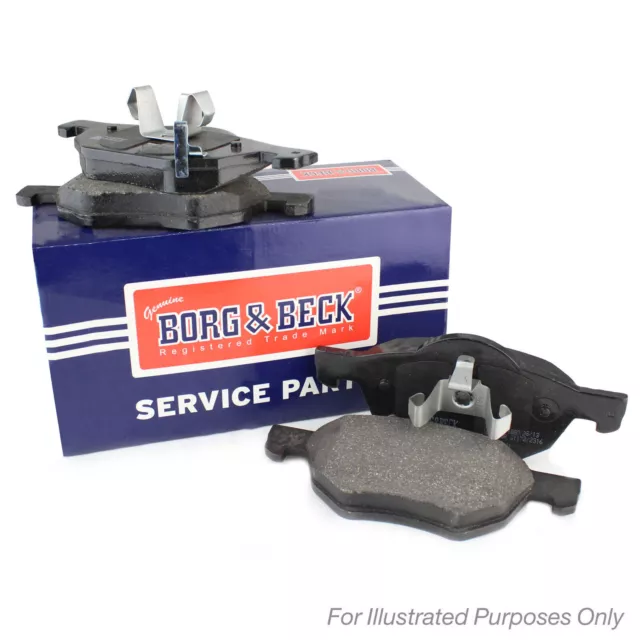 VW Golf MK2 1.8 GTI Genuine Borg & Beck Rear Brake Pads Set