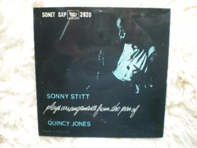 Sonny Stitt Plays Arrangements From Quincy Jones  7" 45 EP Sonet SXP 2820